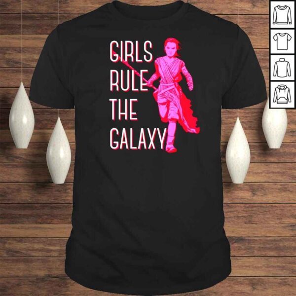 Star Wars Episode 7 Rey Girls Rule The Galaxy Shirt