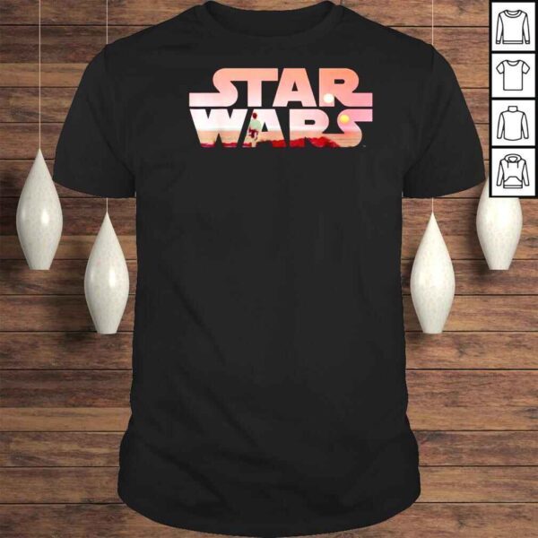 Star Wars Logo Luke Skywalker Tatooine Shirt