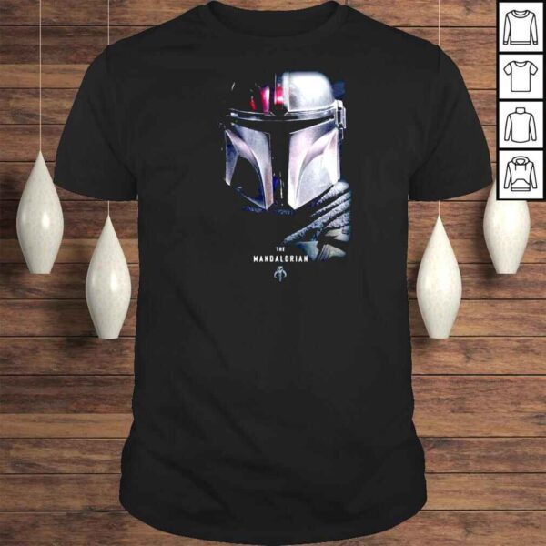 Star Wars The Mandalorian Dark Portrait Shirt