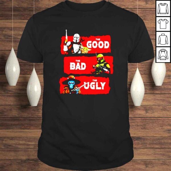 Star Wars characters the good the bad the ugly shirt