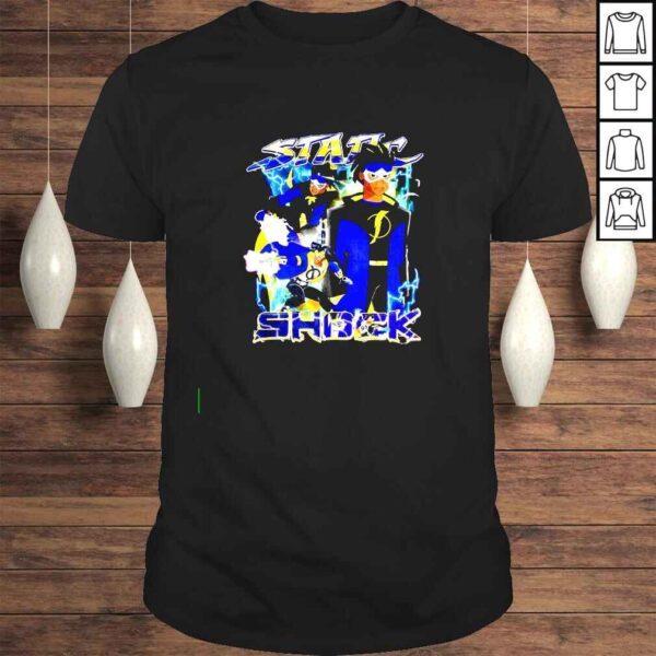 Static Shock balcony lifestyle shirt