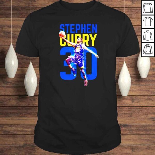 Stephen Curry 30 Layup shirt