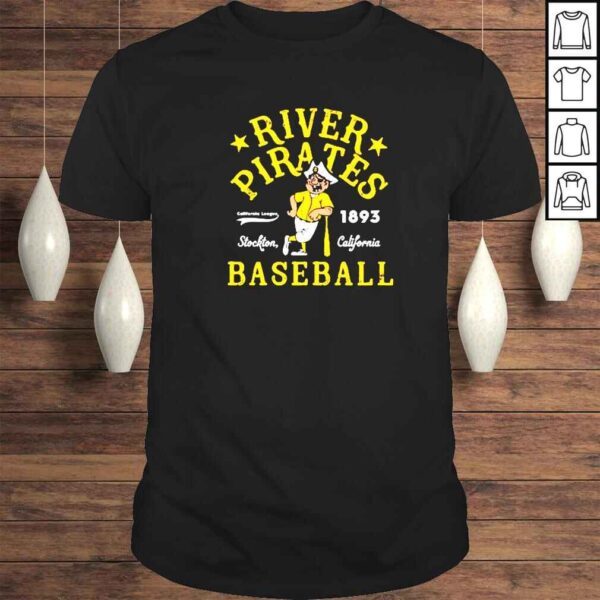 Stockton River Pirates California Minor League Baseball Shirt