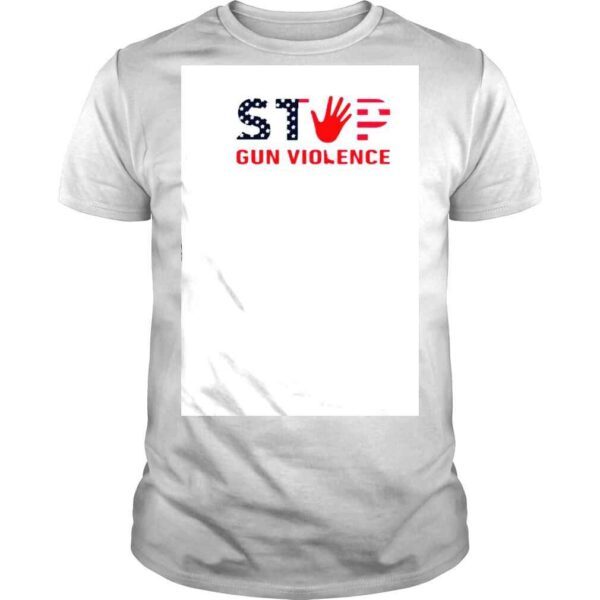 Stop Gun Violence America Flag shirt