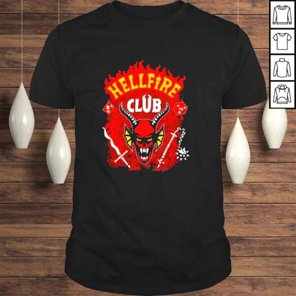 Stranger Things 4 Hellfire Club TShirt