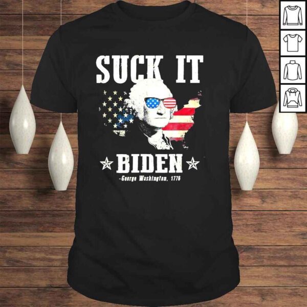 Suck it Biden 4th of july george Washington 1776 shirt