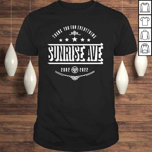 Sunrise Avenue Five Stars Shirt