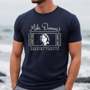 Super 70s sports mike damone’s concert tickets shirts