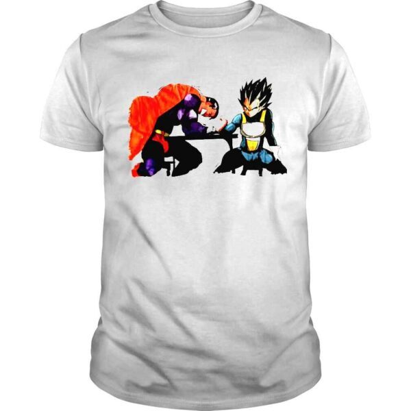 Super Man Armwrestling Vegeta shirt