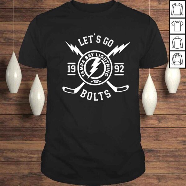 Tampa bay lightning hometown lets go bolts shirt