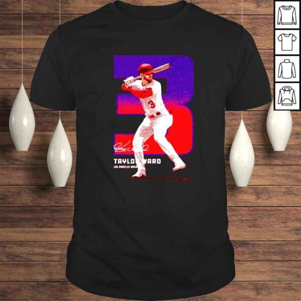 Taylor Ward Los Angeles Angels Outline signature shirt