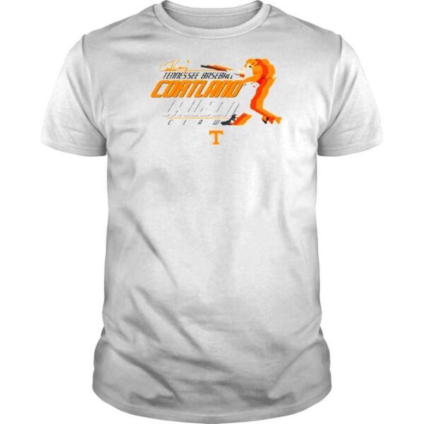 Tennessee Baseball Cortland Lawson Signatures Shirt