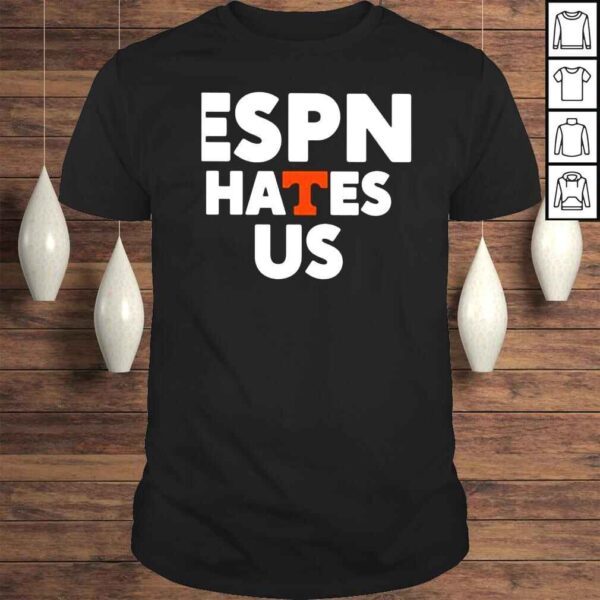 Tennessee Volunteers Espn Hates Us shirt