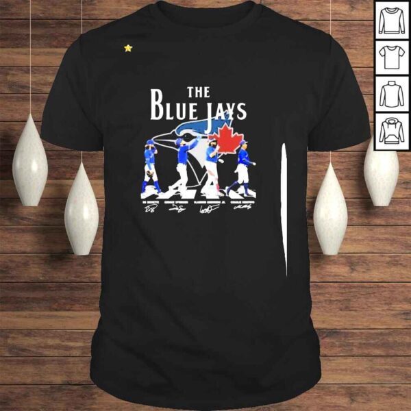 The Blue Jays Abbey Road signatures 2022 shirt