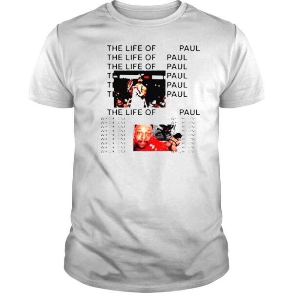 The Life Of Paul Pierce Album Cover shirt