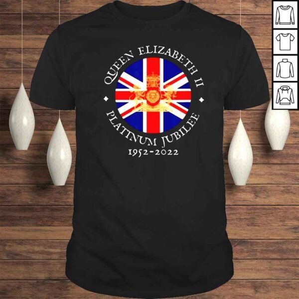 The Queen’s Platinum Jubilee 70 Years 19522022 Celebration British Monarch Queen Elizabeth II TShirt