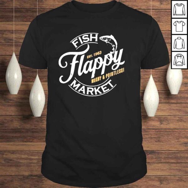 The flappy fish market shirt