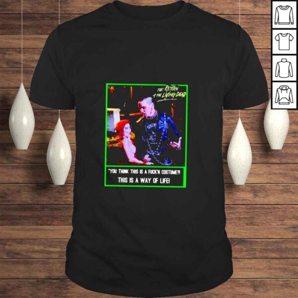 The return of the living dead shirt