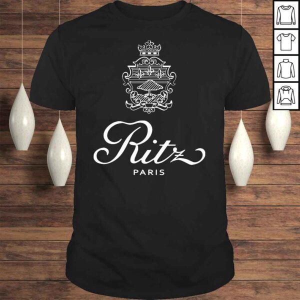 The ritz paris hotel x frame LA merch era of cult hotel store ritz paris logo shirt