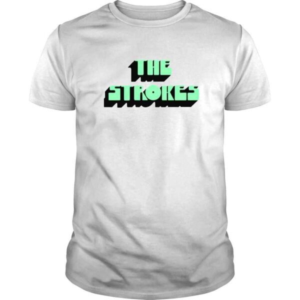 The strokes vintage text shirt