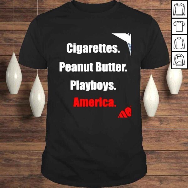 Theclemreport Clem Cigarettes Peanut Butter Playboys America shirt