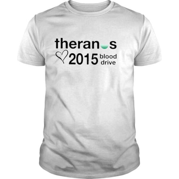 Theranos 2015 blood drive Tshirt