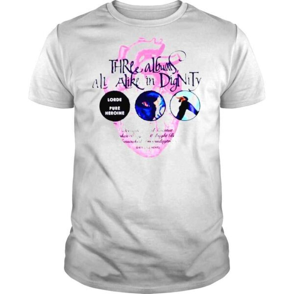 Three albums all alike in dignity 2022 T shirt