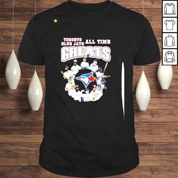 Toronto Blue Jays All time Greats 2022 signatures shirt