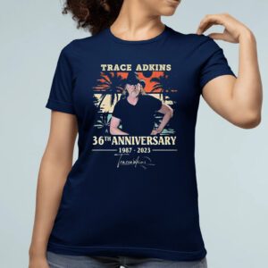 Trace Adkins 36th Anniversary 1987 – 2023 Signature T-Shirt