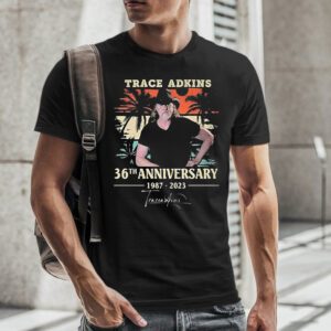 Trace Adkins 36th Anniversary 1987 – 2023 Signature TShirt