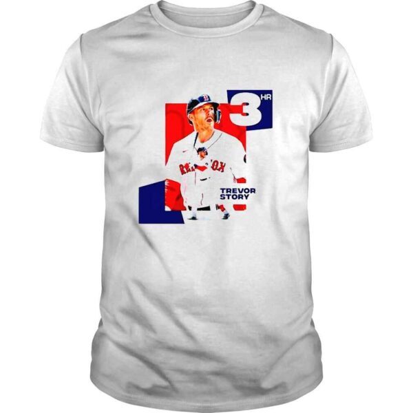 Trevor Story 3HR Boston Red Sox MLB Shirt