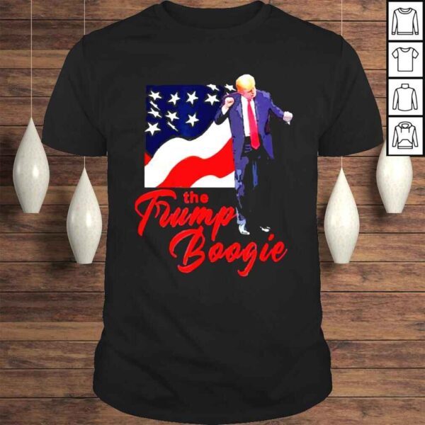 Trump The Trump Boogie American flag shirt