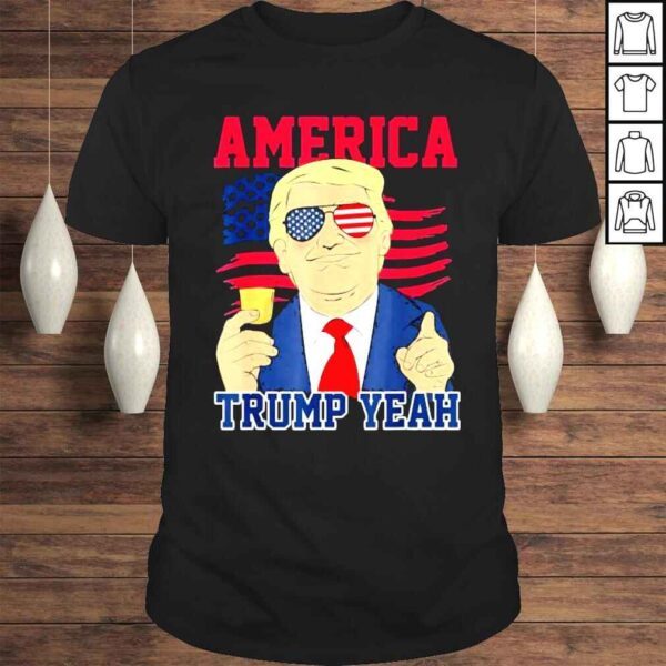 Trump Yeah 4th of July America Independence Day Shirt