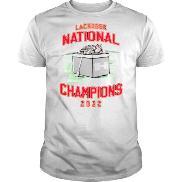 Turtle Lacrosse National Champions 2022 Shirt