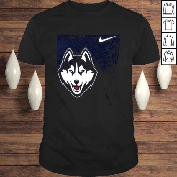 UConn Huskies Nike Logo Performance Long Sleeve Shirt