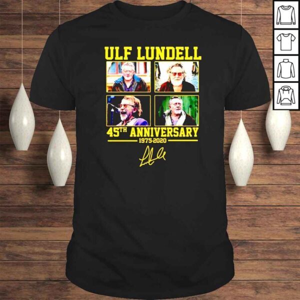 Ulf Lundell 45th anniversary 1975 2020 signature shirt