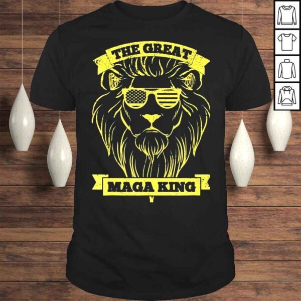 Ultra Maga The Great Maga King Distressed TShirt