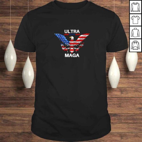 Ultra Maga United State Flag TShirt