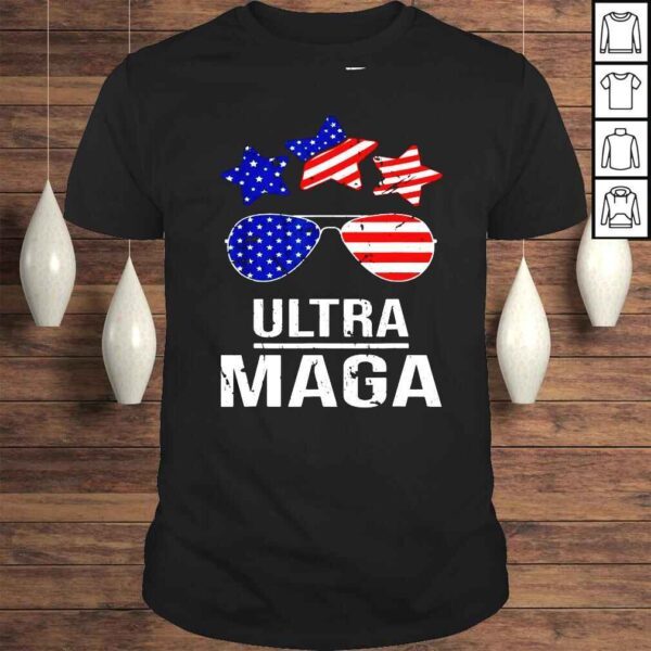 Ultra Maga Us Flag Sunglasses 2022 Shirt