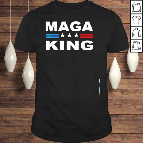 Ultra maga us flag Donald Trump the great maga king shirt