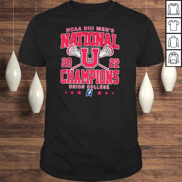 Union College NCAA Division III Mens National Champions 2022 shirt