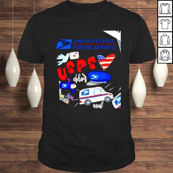 United States Postal Service USPS deliver mail shirt