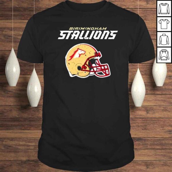 Usfl Birmingham Stallions Vintage Helmet shirt