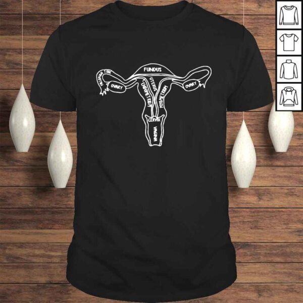 Uterus Anatomy shirt