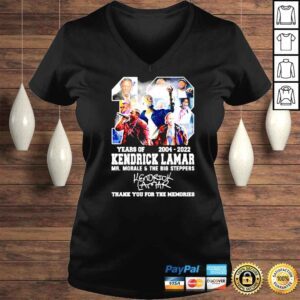 VLadies 13 years of 2004 2022 Kendrick Lamar shirt