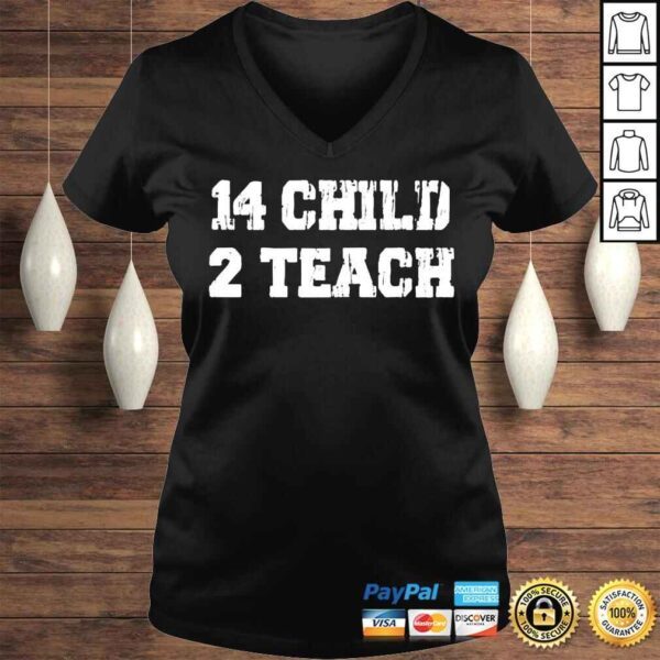 14 Child 2 Teach Gun Control Now Texas School Shooting Shirt - Image 2