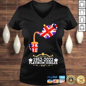 VLadies 19522022 Platinum Jubilee Queen Elizabeths Platinum Jubilee Shirt 1