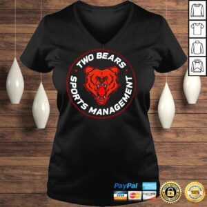 VLadies 2 bears 1 cave two bears sports management shirt