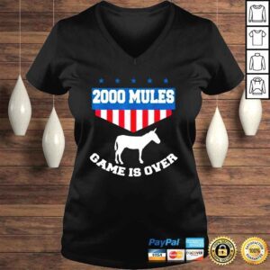 VLadies 2000 Mules Pro Trump 2024 Shirt