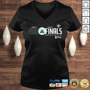 VLadies 20212022 NBA Finals Boston Celtics Finals shirt